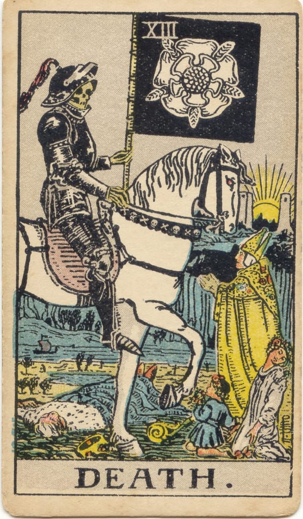 «Смерть» в оригинальном исполнении Rider–Waite–Smith